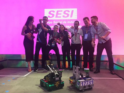 Reta final: equipes competem pelas últimas vagas para o Festival SESI de  Robótica - Agência de Notícias da Indústria
